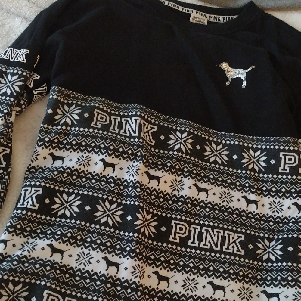 Pink sweatshirt
